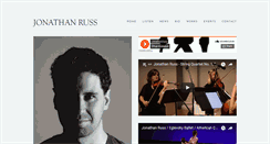 Desktop Screenshot of jonathanrussmusic.com
